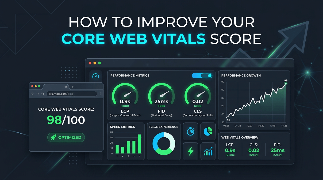How to Improve Your Core Web Vitals Score in 2025